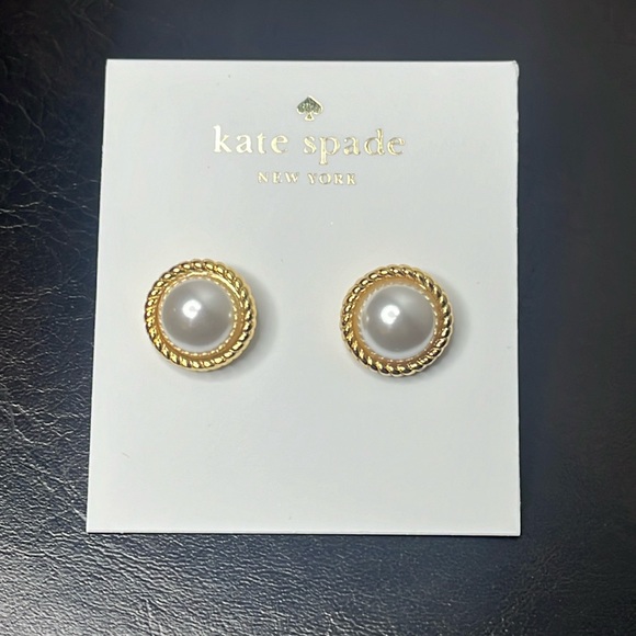 kate spade Jewelry - Kate Spade New York Pearl Stud Earrings